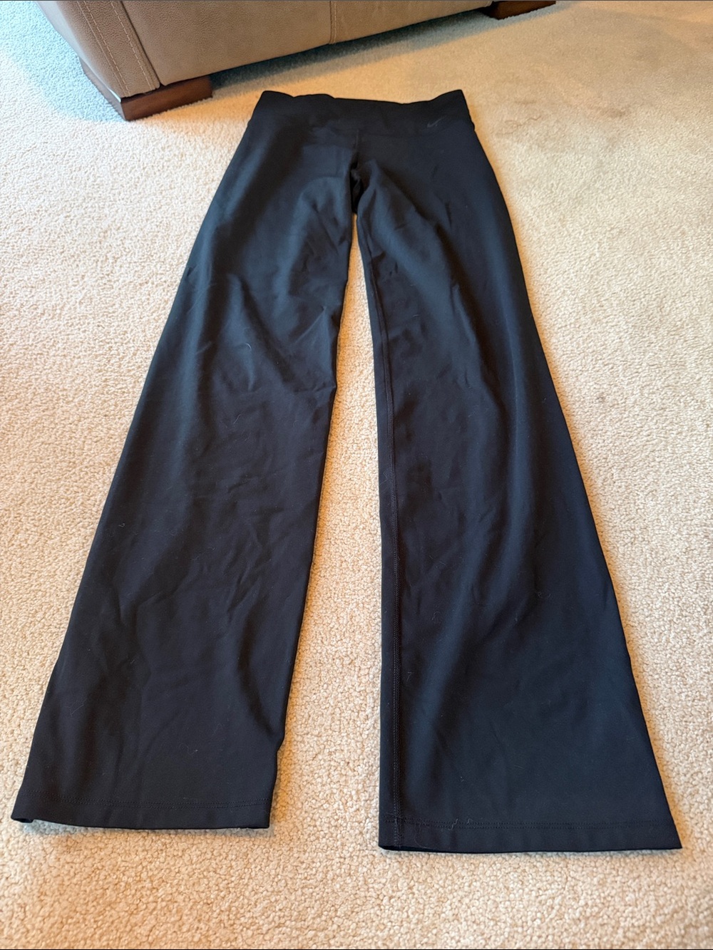 Women's Black Wide-Leg Pants - Classic Stretch Fit
